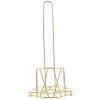 DECHOUS Gold Vertical Paper Towel Holder Retro Kitchen Decor Countertop Paper Towel Rack Sturdy Magnetic Holder view 1
