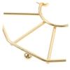 DECHOUS Gold Vertical Paper Towel Holder Retro Kitchen Decor Countertop Paper Towel Rack Sturdy Magnetic Holder view 3