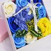 Soap Flower Box Valentine's Day Gift (BlueA Box of Flowers) view 1