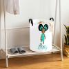 Custom Laundry Basket with Name Personalized Baby Laundry Hampers Customized Dirty Clothes Hamper for Boys Girls Collapsible Storage Basket with Handle for Living Room Bedroom view 4
