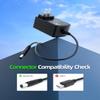 Dexpt Charger Fit for Prettycare Cordless Vacuum Cleaner W200 W400 W300 W100 P4 P3 P1 Cordless Stick Vacuum Cleaner AC Adapter Power Cord view 2