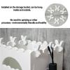 GLocKi Umbrella Stand with a Detachable Drip Tray & 6 Hooks, Umbrella Holder for Entryway, Umbrella Rack Organizer Freestanding, for Entryway, Home, Office Decor, short view 3