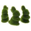 Amosfun 3pcs Adorable Simulation Dolls for Easter Decoration Cute Fur Moss for Home and Party Table Decor view 1