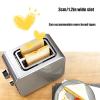 2 Slices Electric Toaster,Compact Wide Slot Toaster,Defrost And Reheat,Removable Crumb Tray,7 Toast Settings,For Sandwiches Meatloaf Bread Bagel Waffle(220V) view 2