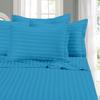 Premium Quality Alaskan King 120x132 Turquish Striped Duvet Cover Set Zipper Closure & Corner Ties Easy Fit,Breathable 800-TC Ultra Soft Pillow Sham 2pc 100% Soft Egyptian Cotton view 1