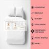 Premium Quality 120x120 Super King Plus Red Striped Duvet Cover Set Zipper Closure & Corner Ties Easy Fit,Breathable 800-TC Ultra Soft Pillow Sham 2pc 100% Soft Egyptian Cotton view 4