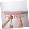 PRETYZOOM 6pcs Clothes Drying Rack Folding Indoor Clip Hooks Multi Hanger Hanger Laundry Accessories Household Cloth Clip view 3