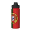 Flag Of Portugal Water Bottle 18OZ Stainless Steel Insulated Water Bottles With Spout Lid Sports Keep Cold and Hot Water Bottle For Biking Hiking view 1