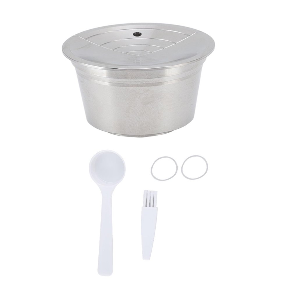 Stainless Steel Coffee Capsule Kit for EDG DG325 Reusable Compatible Enhanced Durability Precise Filtration Long Service Life