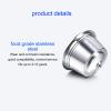 Stainless Steel Coffee Capsule Kit for EDG DG325 Reusable Compatible Enhanced Durability Precise Filtration Long Service Life view 2