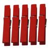 MAGICLULU 40pcs Red Wooden Clothespins Heavy Duty Decorative Clothing Pins for Quilt Duvet Cover Clothing view 1
