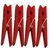 MAGICLULU 40pcs Red Wooden Clothespins Heavy Duty Decorative Clothing Pins for Quilt Duvet Cover Clothing view 3