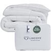 Down Alternative Comforter  Corner Loops in Each Corner, 400 Thread Count 100% Cotton Sateen Shell, Soft and Plush Feel, Full Size: 78x90 view 2