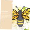PRETYZOOM 3D Bee Wall Decals Removable Double-Layer Stickers for Home Office Kids Room Decoration and Window Art view 2