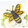 PRETYZOOM 3D Bee Wall Decals Removable Double-Layer Stickers for Home Office Kids Room Decoration and Window Art view 4
