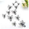 3 Sets 3 Sticker Bee Wall Stickers Double-Layer Bee Stickers Decorative 3 Decals Festival Home Decor Wall DIY Decals Delicate Window Sticker Pearl Paper view 2