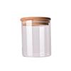 DECHOUS 2pcs Sealed Canister Food Storage Jar 175ml Airtight Glass Container with Bamboo Lid Tea Jar Coffee Container Sugar view 3