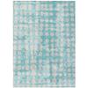 Addison Rugs Chantille ACN869 Teal 10' x 14' Indoor/Outdoor, Machine Washable, Easy Clean, Non Shedding, Bedroom, Living Room, Dining Room, Kitchen, Patio Rug view 4