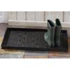 HF by LT Navajo Premium Rubber Boot Tray, 34 x 14 inches, Heavy Duty Vulcanized Rubber Design, One-Piece Seamless Construction, Year Round Use Indoors/Outdoors, Black view 2