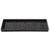 HF by LT Navajo Premium Rubber Boot Tray, 34 x 14 inches, Heavy Duty Vulcanized Rubber Design, One-Piece Seamless Construction, Year Round Use Indoors/Outdoors, Black view 3