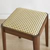 EDWAL Foot Stools Modern Solid Wood Makeup Stool, Light Luxury Shoe Changing Stool, Bedroom Home Dressing Table Stool, Simple Low Stool Chair Sofa Footrest (Color : 02) view 3
