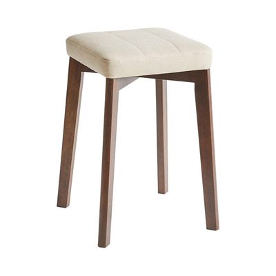 EDWAL Foot Stools Solid Wood Stools, Household Square Stools, Makeup Stools, Living Room Dining Stools, Stackable Wooden Stools, Simple Chairs Sofa Footrest (Color : 03)