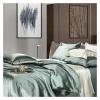 ADovz Champagne Gold Top Mulberry Silk Duvet Cover Set Soft & Cozy Silk Comforter US King/Queen Size Bedding Sheet & Pillowcase,Bed Sheets view 4