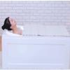 Bathtub Accessories Bathtub Cover Half Body Bath Insulation Cover Thickness 1.2cm PVC Bathtub Dustproof Insulation Cover-Insulation Foldable Bathtub Cover Bathtub Tray (Size : 751201.2cm) view 4