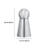 TopHomer Cream Decorating Mouth and Pastry Bag for Decorating Cakes Reusable Piping Bag and Tips Set Easy to Use Flower Tips Baking Tool (Blue) view 2