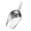 MAGICLULU 1pc Multi-purpose Stainless Steel Ice Scoop Ergonomic Handle for Baking Flour Rice Pet Food and More Essential Kitchen Tool for Home and Parties view 1