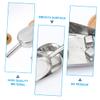 MAGICLULU 1pc Multi-purpose Stainless Steel Ice Scoop Ergonomic Handle for Baking Flour Rice Pet Food and More Essential Kitchen Tool for Home and Parties view 4