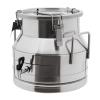 Stainless Steel Milk Can with Faucet, Milk Jug Milk Bucket Wine Bucket Bottle Liquid Container Storage with Handle, Silicone Seal Barrels Transport Can Oil Barrel Tea Canister (12L/3.17Gal) view 1