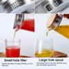 1.2L Water Pitcher Jug, Juice Jug Transparent Acrylic Beverage Serveware Carafe with Top Lid Cold Water Bottle for Iced Tea, Juice, Beverage, Milk, Cold Brew, Home Bar Use (stainless steel cover) view 3