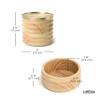 Umbra Tesora Wood Jewelry Box, Natural/Brass view 3