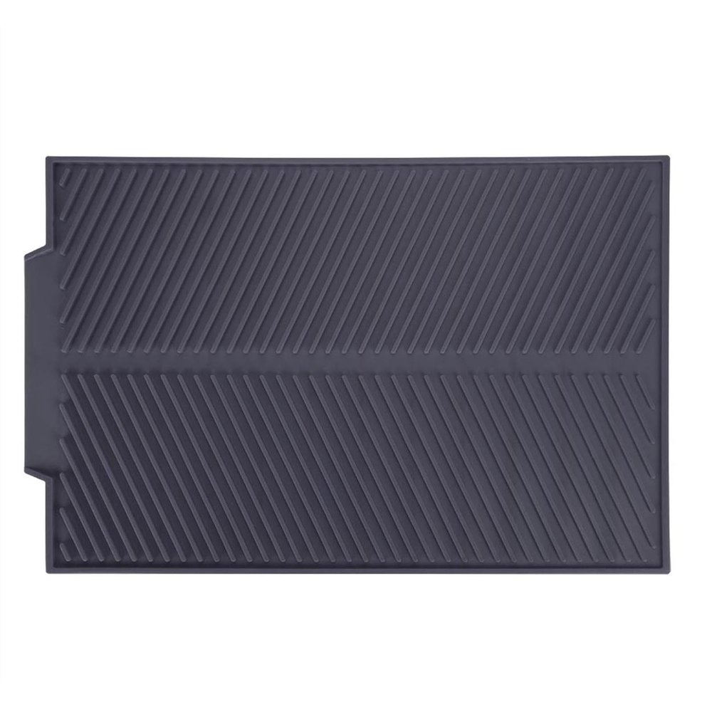 Drying Mat, Dish Drying Mat, Drying Matt Kitchen Counter Rectangle Silicone Draining Mat Drying Mat for Kitchen Counter Silicone Mats for Kitchen Counter ()