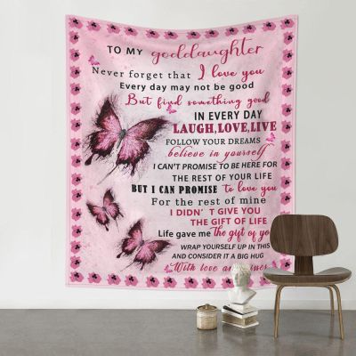 Xsovgoi Gift For Goddaughter Tapstry Home Decor Wall Tapestry For Bedroom,Tapestry For Wall 60"X51"