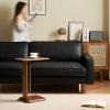 BSapp Sofa Side Table with Metal Rod, Sofa End Table Sturdy and Durable, Rectangle Coffee Table, for Bedside Dormitory view 2