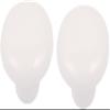 SwePer Cupboard Handles Cabinet Wardrobe Drawer Door 40mm Dia Round Ceramic Knobs Pull White 2pcs Handle view 1
