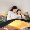 Erosebridal Kids Dinosaur Bedding Twin Comforter Set for Boys Cartoon Dino Bedding Sets,3D Jungle Animals Bed Set Dinosaur Room Decor for Boys,1 Pillow Case Soft Lightweight for All Season view 4
