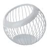 TITA-DONG Coffee Pod Holder for Counter, Large Capacity Coffee Capsule Holder, White Coffee Pod Basket, Metal Coffee Capsule Storage, Coffee Pod Holder Bowl for Coffee Bar Home Decor(White) view 1