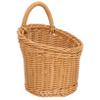PRETYZOOM 2pcs Woven Wall Basket for Kitchen Storage Hanging Garlic Organizer Breathable Decorative Basket for Fruits Vegetables and Seasonings for Home and Restaurant Use view 2