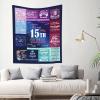 Xsovgoi Gift For 15th Birthday Tapesty Home Decor Tapestry For Bedroom,Tapestry Wall Hanging 60"X51" view 3