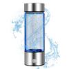 420ml Hydrogen Ionized Water Bottle, 800 to 1200PPB Level up Hydrogen Generator Bottle, Portable Water Ionizer Machine Generator Health Cup for Travel view 1
