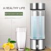 420ml Hydrogen Ionized Water Bottle, 800 to 1200PPB Level up Hydrogen Generator Bottle, Portable Water Ionizer Machine Generator Health Cup for Travel view 2