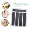 PRETYZOOM Silverware Organizer Compartment Silverware Tray Sturdy Pp Material Easy Clean Surface view 2