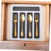 PRETYZOOM Silverware Organizer Compartment Silverware Tray Sturdy Pp Material Easy Clean Surface view 4