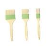 OKUMEYR 3pcs Plastic Basting Oil Brush Food-grade Bbq Brush for Cooking Baking and Spreading Sauces Small Medium and Large Mixed Colors view 1