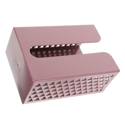 DECHOUS 2 Pcs Elegant Wall-Mounted Tissue Case Space-Saving Tissue Holder Napkin Box Premium Quality Grey
