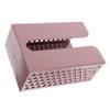 DECHOUS 2 Pcs Elegant Wall-Mounted Tissue Case Space-Saving Tissue Holder Napkin Box Premium Quality Grey view 1