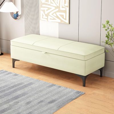 Storage benches with seating, bench for entryway, wooden storage bench, bedroom storage bench, end of bed storage bench, leather bench, bed ottoman bench, modern bench: suitable for many scenes ( Colo